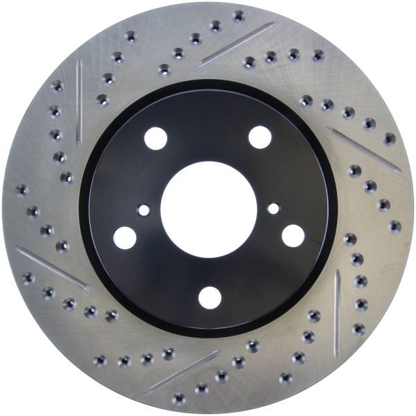 Stoptech - StopTech Sport Drilled/Slotted Brake Rotor Front Right 127.44147R