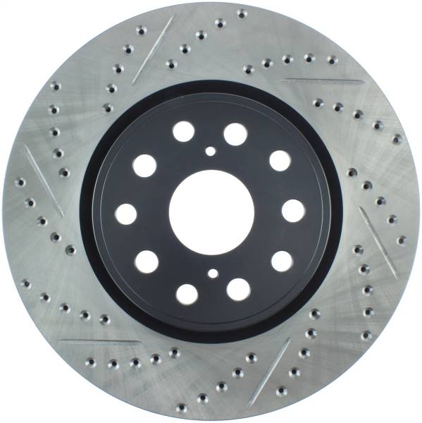 Stoptech - StopTech Sport Drilled/Slotted Brake Rotor Front Right 127.44148R