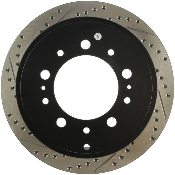 Stoptech - StopTech Sport Drilled/Slotted Brake Rotor Rear Right 127.44157R