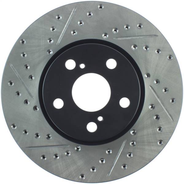 Stoptech - StopTech Sport Drilled/Slotted Brake Rotor Front Right 127.44160R