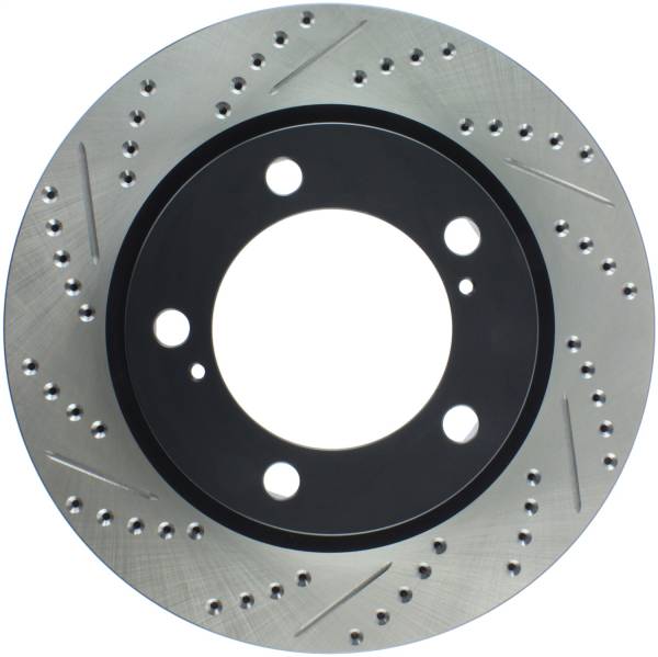 Stoptech - StopTech Sport Drilled/Slotted Brake Rotor Front Right 127.44162R