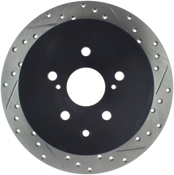 Stoptech - StopTech Sport Drilled & Slotted Rotor - Rear Left - 127.44166L