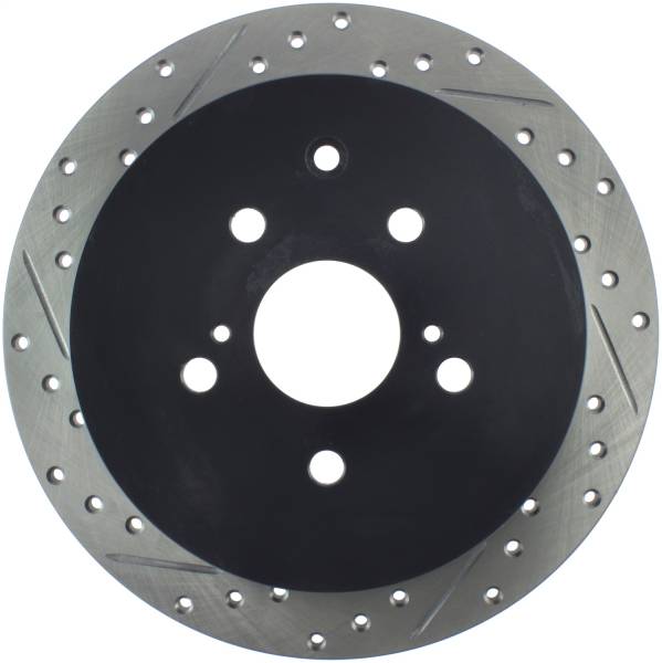 Stoptech - StopTech Sport Drilled/Slotted Brake Rotor Rear Right 127.44166R