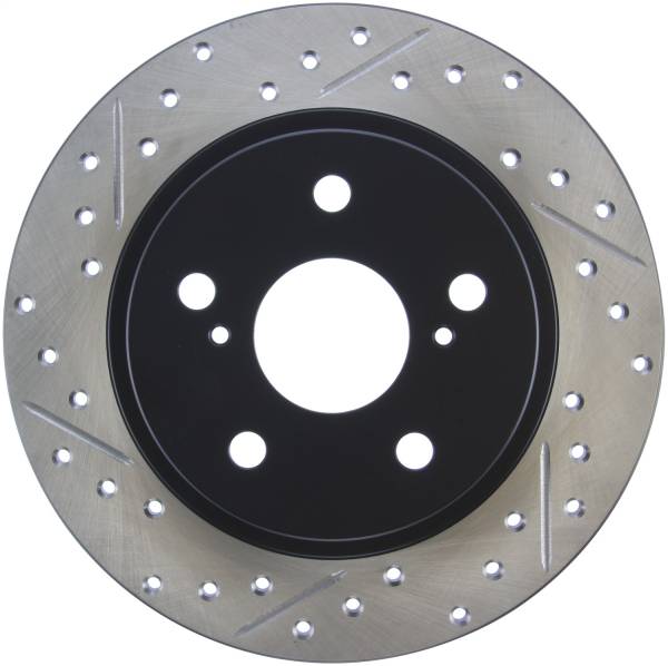 Stoptech - StopTech Sport Drilled/Slotted Brake Rotor Rear Right 127.44179R