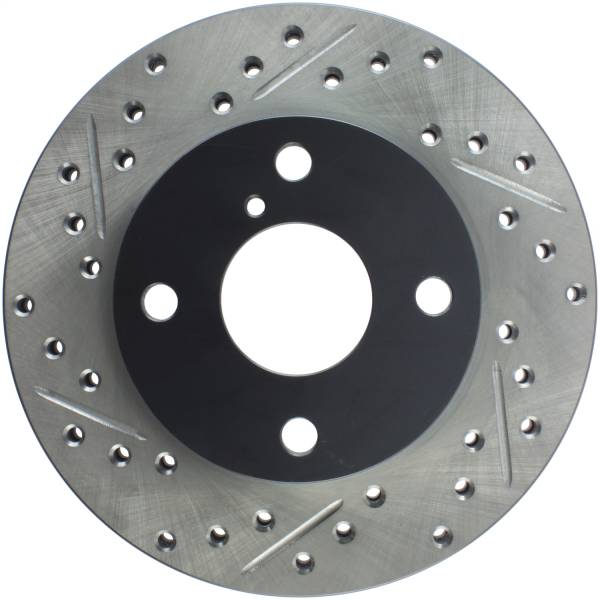 Stoptech - StopTech Sport Drilled/Slotted Brake Rotor Front Right 127.45034R