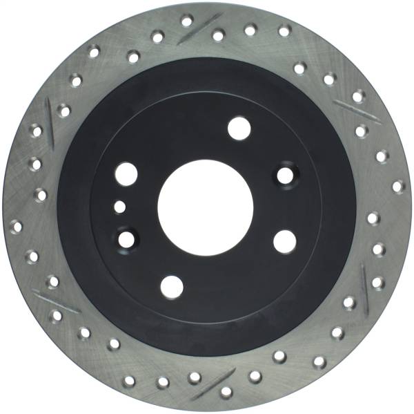 Stoptech - StopTech Sport Drilled/Slotted Brake Rotor Rear Right 127.45041R