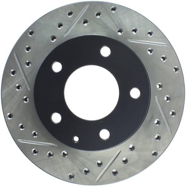 Stoptech - StopTech Sport Drilled/Slotted Brake Rotor Front Right 127.45048R