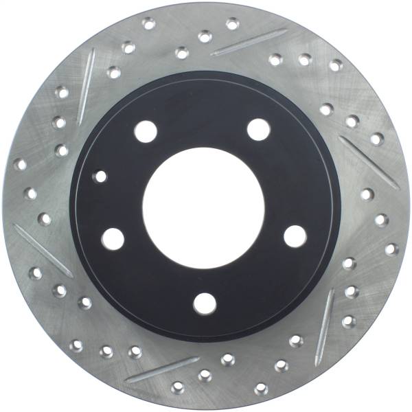 Stoptech - StopTech Sport Drilled/Slotted Brake Rotor Rear Right 127.45049R