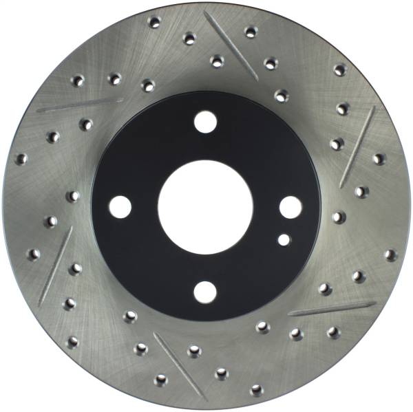 Stoptech - StopTech Sport Drilled/Slotted Brake Rotor Front Left 127.45050L