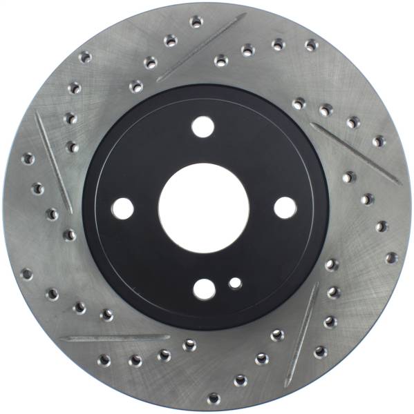 Stoptech - StopTech Sport Drilled/Slotted Brake Rotor Front Right 127.45061R