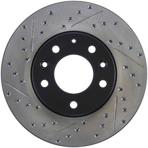 Stoptech - StopTech Sport Drilled/Slotted Brake Rotor Front Right 127.45063R