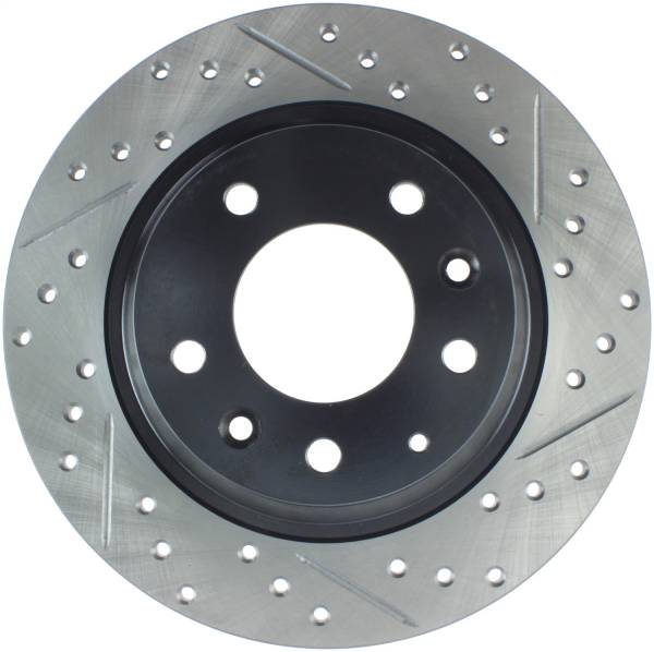 Stoptech - StopTech Sport Drilled/Slotted Brake Rotor Rear Left 127.45064L