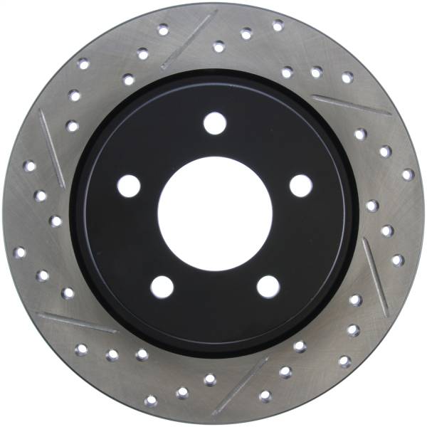 Stoptech - StopTech Sport Drilled/Slotted Brake Rotor Rear Right 127.45067R