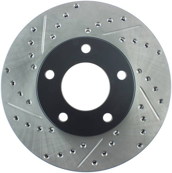 Stoptech - StopTech Sport Drilled/Slotted Brake Rotor Front Right 127.45068R