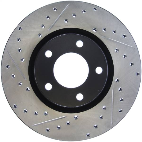 Stoptech - StopTech Sport Drilled/Slotted Brake Rotor Front Right 127.45069R