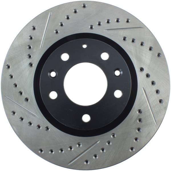 Stoptech - StopTech Sport Drilled/Slotted Brake Rotor Front Right 127.45070R