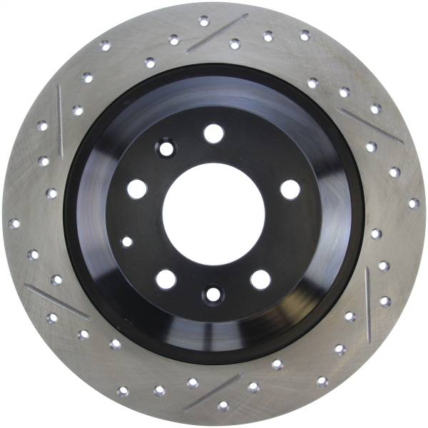 Stoptech - StopTech Sport Drilled/Slotted Brake Rotor Rear Right 127.45074R