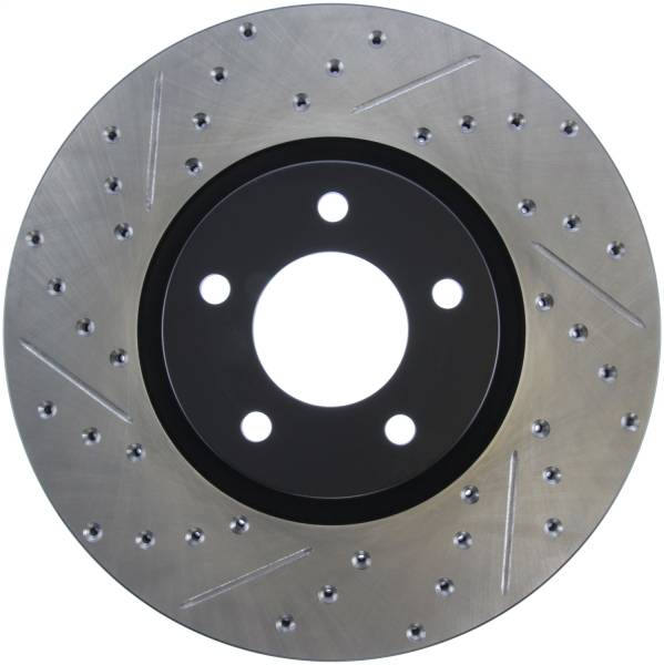 Stoptech - StopTech Sport Drilled/Slotted Brake Rotor Front Right 127.45078R