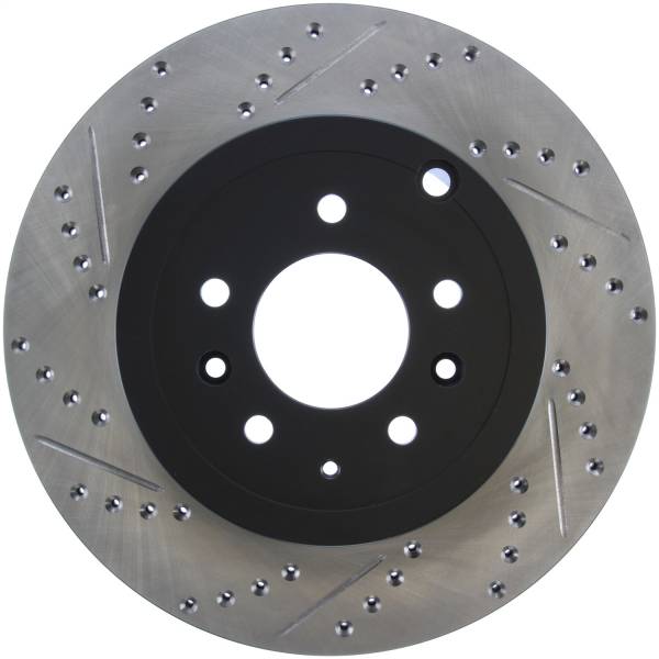 Stoptech - StopTech Sport Drilled/Slotted Brake Rotor Rear Right 127.45079R