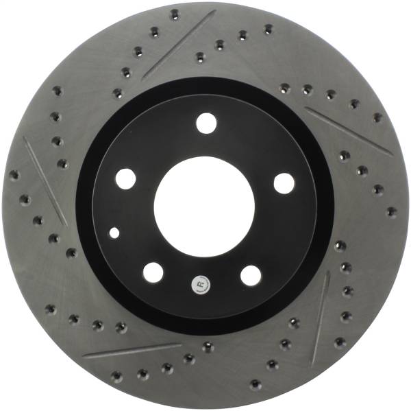 Stoptech - StopTech Sport Drilled/Slotted Brake Rotor Front Right 127.45086R