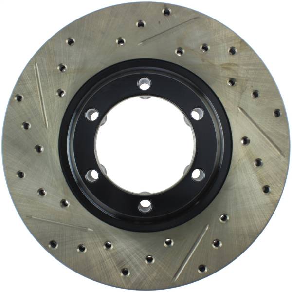 Stoptech - StopTech Sport Drilled/Slotted Brake Rotor Front Right 127.46025R