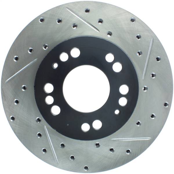 Stoptech - StopTech Sport Drilled/Slotted Brake Rotor Front Left 127.46032L