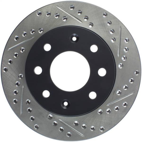 Stoptech - StopTech Sport Drilled/Slotted Brake Rotor Front Left 127.46039L