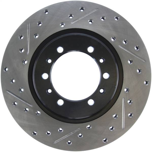 Stoptech - StopTech Sport Drilled/Slotted Brake Rotor Front Right 127.46040R