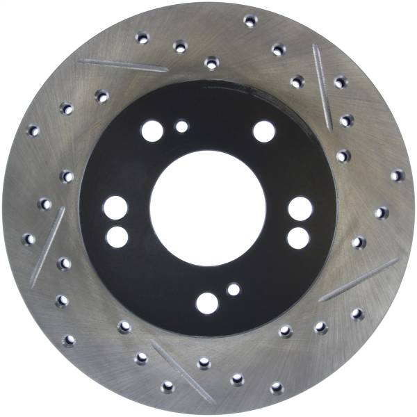 Stoptech - StopTech Sport Drilled/Slotted Brake Rotor Front Left 127.46042L