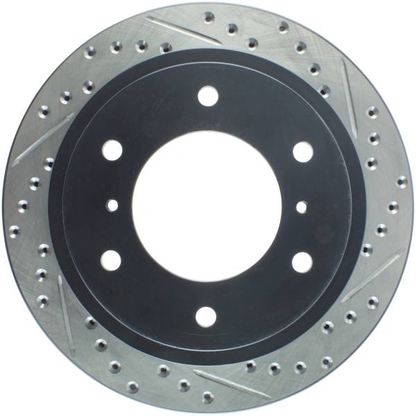 Stoptech - StopTech Sport Drilled/Slotted Brake Rotor Rear Left 127.46063L