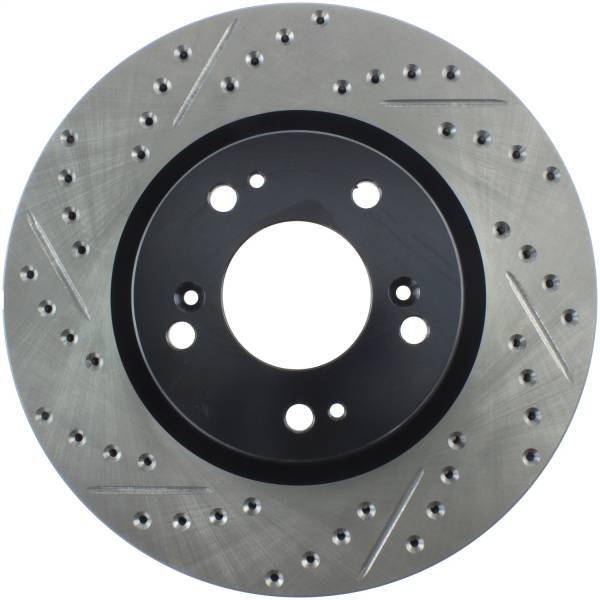 Stoptech - StopTech Sport Drilled/Slotted Brake Rotor Front Right 127.46068R