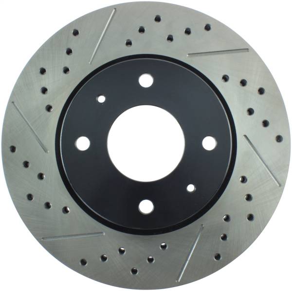 Stoptech - StopTech Sport Drilled/Slotted Brake Rotor Front Right 127.46070R