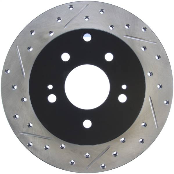 Stoptech - StopTech Sport Drilled/Slotted Brake Rotor Rear Right 127.46072R