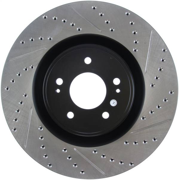 Stoptech - StopTech Slotted & Drilled Sport Brake Rotor - 127.46076L