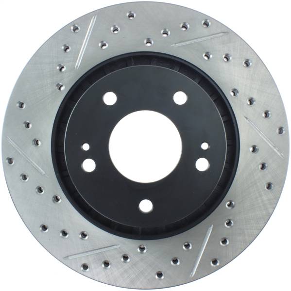 Stoptech - StopTech Sport Drilled/Slotted Brake Rotor Front Right 127.46078R