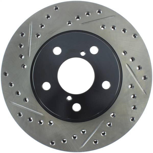 Stoptech - StopTech Sport Drilled/Slotted Brake Rotor Front Right 127.47010R