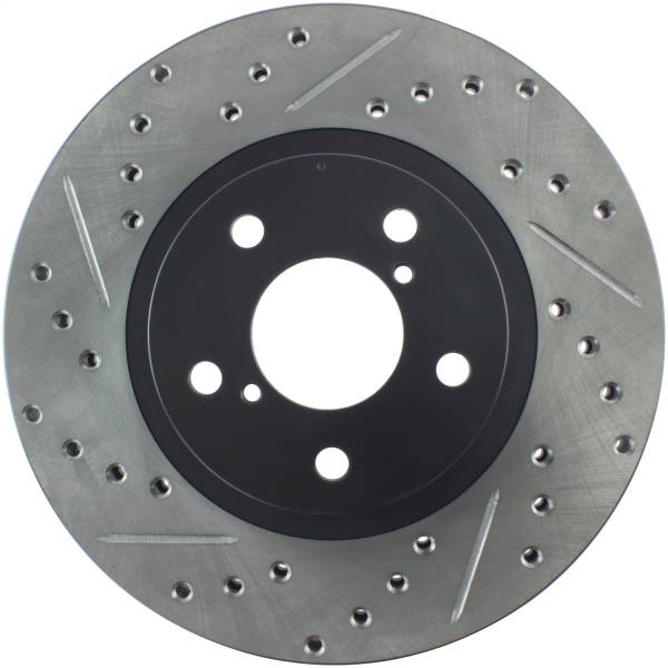 Stoptech - StopTech Sport Drilled/Slotted Brake Rotor Front Right 127.47012R