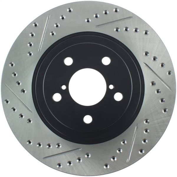 Stoptech - StopTech Sport Drilled/Slotted Brake Rotor Front Right 127.47021R