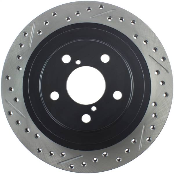 Stoptech - StopTech Sport Drilled/Slotted Brake Rotor Rear Right 127.47025R