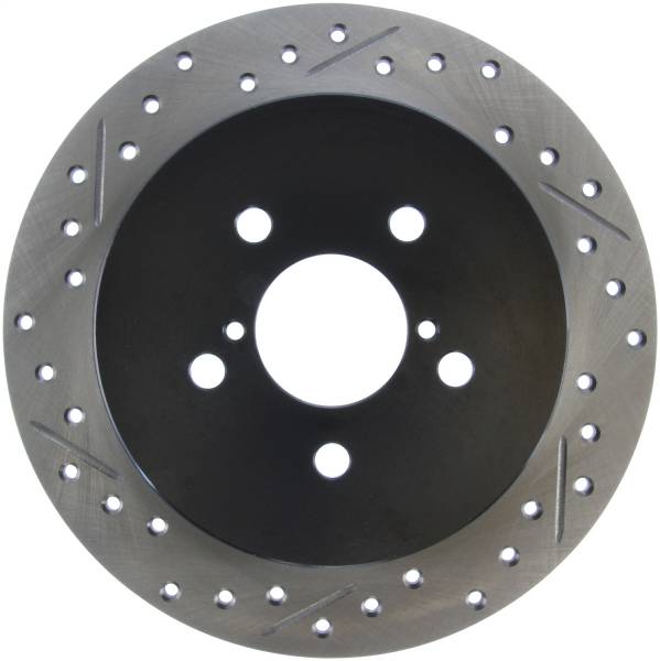 Stoptech - StopTech Sport Drilled/Slotted Brake Rotor Rear Right 127.47026R