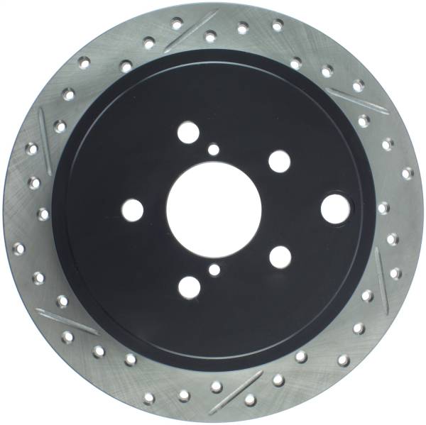 Stoptech - StopTech Sport Drilled/Slotted Brake Rotor Rear Right 127.47029R