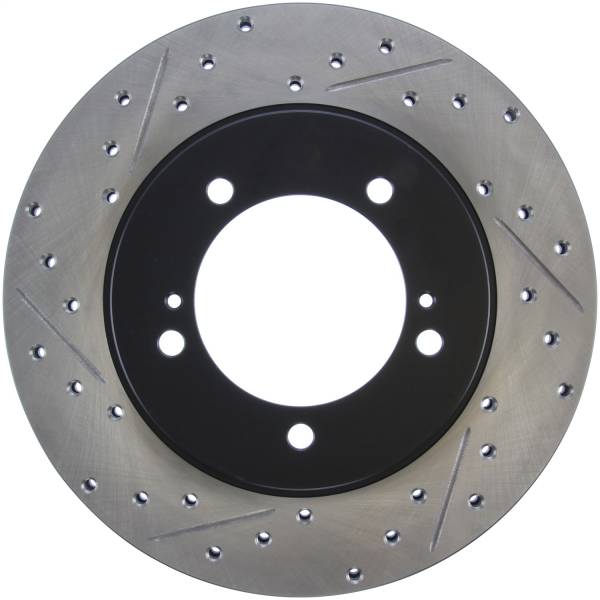 Stoptech - StopTech Sport Drilled/Slotted Brake Rotor Front Right 127.48008R