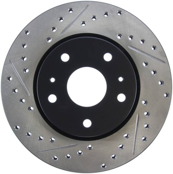 Stoptech - StopTech Sport Drilled/Slotted Brake Rotor Front Right 127.48012R