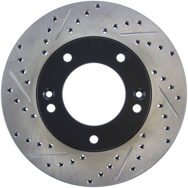 Stoptech - StopTech Sport Drilled/Slotted Brake Rotor Front Right 127.50008R