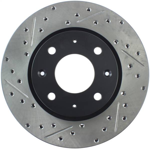 Stoptech - StopTech Sport Drilled/Slotted Brake Rotor Front Right 127.50012R