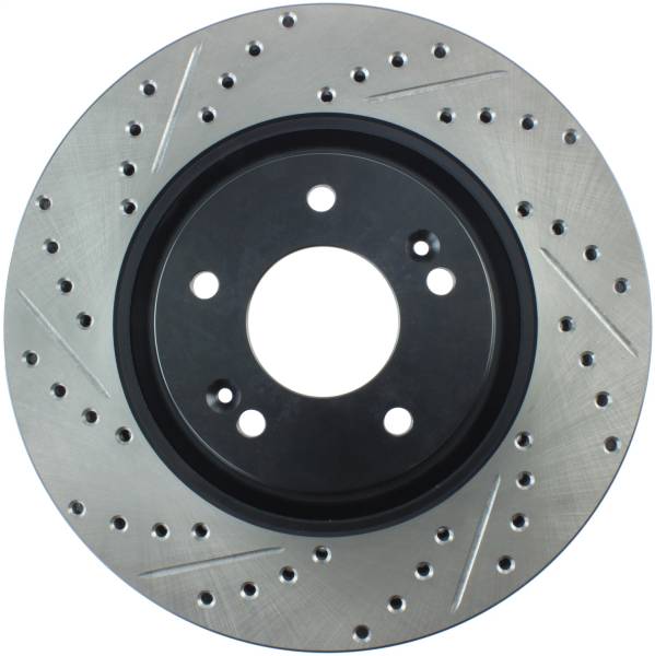 Stoptech - StopTech Sport Drilled/Slotted Brake Rotor Front Right 127.50028R