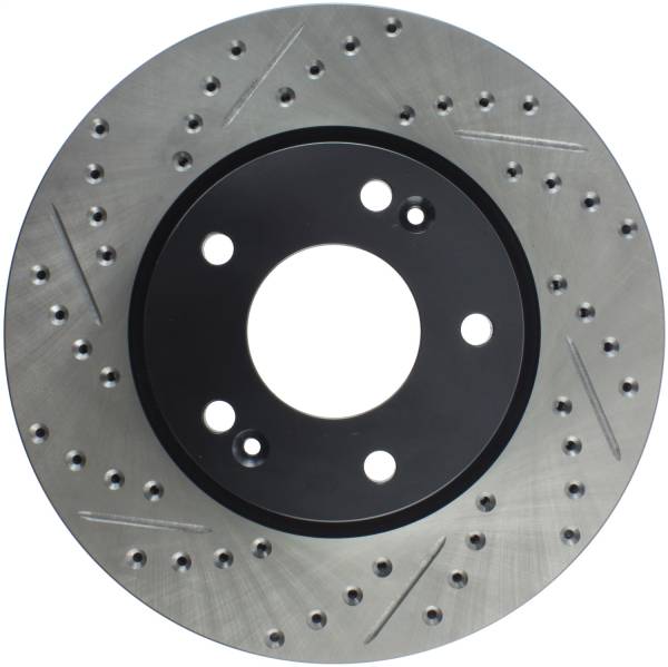 Stoptech - StopTech Sport Drilled/Slotted Brake Rotor Front Right 127.51015R