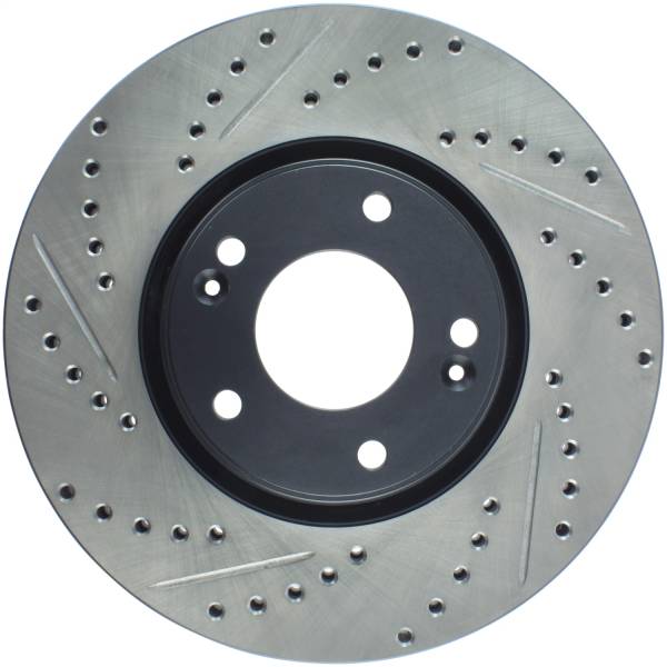 Stoptech - StopTech Sport Drilled/Slotted Brake Rotor Front Right 127.51018R