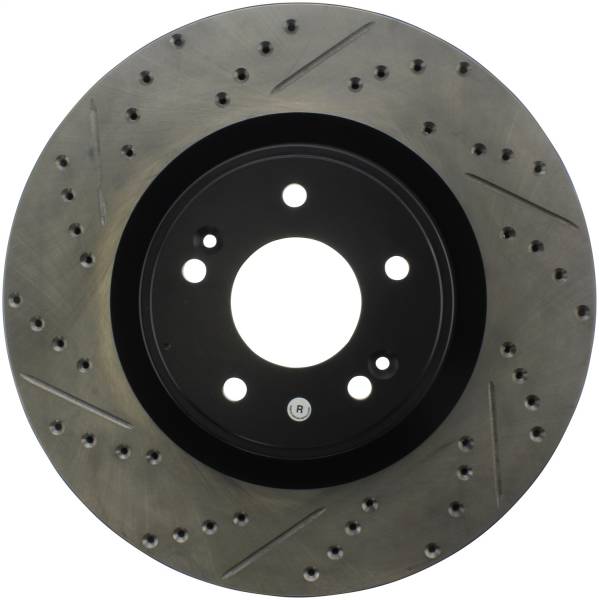 Stoptech - StopTech Sport Drilled/Slotted Brake Rotor Front Right 127.51036R