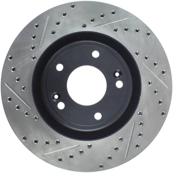 Stoptech - StopTech Sport Drilled/Slotted Brake Rotor Front Right 127.51038R